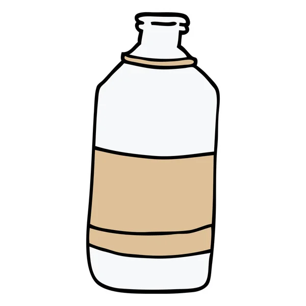 Karikatur Doodle Wasserflasche — Stockvektor