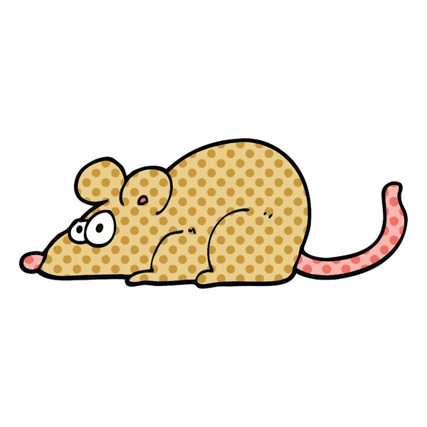 Bande Dessinée Style Rat Dessin Animé — Image vectorielle
