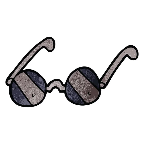 Cartoon Doodle Sluneční Brýle Vektorové Ilustrace — Stockový vektor