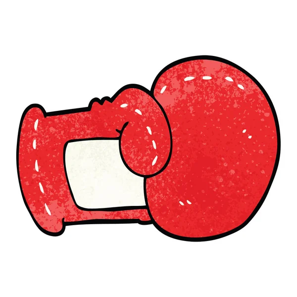 Kreslený Doodle Boxerské Rukavice — Stockový vektor