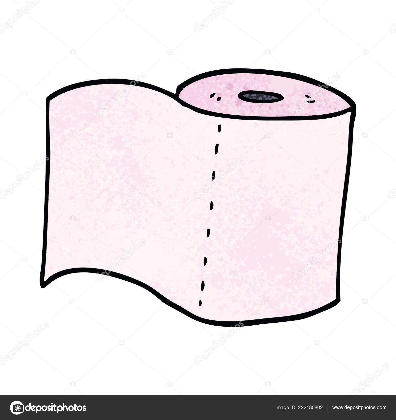 Cartoon Doodle Toilet Roll Stock Vector Image by ©lineartestpilot