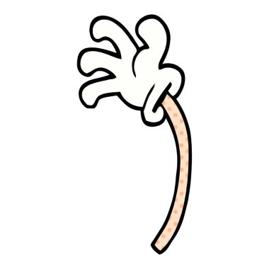 çizgi film doodle el hareketleri