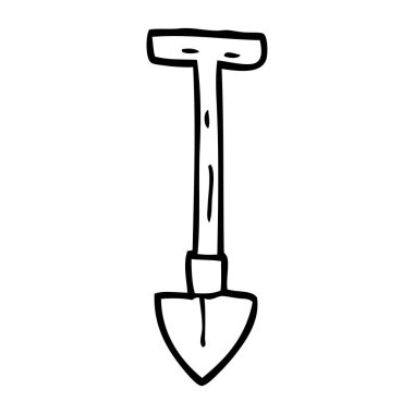 çizim karikatür kürek