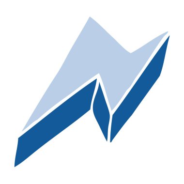 çizgi film doodle dekoratif şimşek