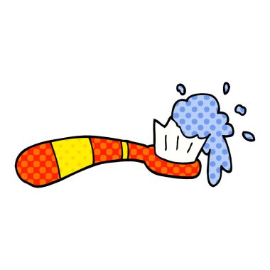 diş, vektör, illüstrasyon karikatür doodle