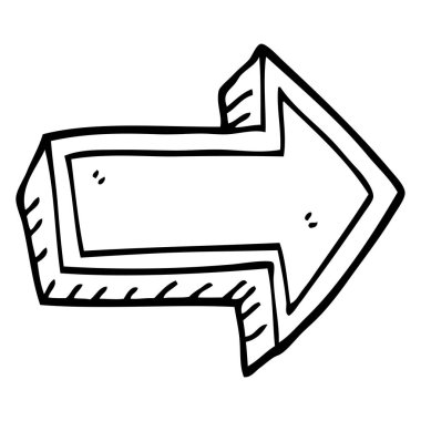 çizim karikatür oku