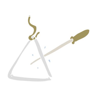 düz renk üçgen çizimi