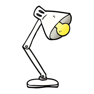çizgi film doodle office lamba