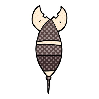 çizgi film doodle nükleer bomba