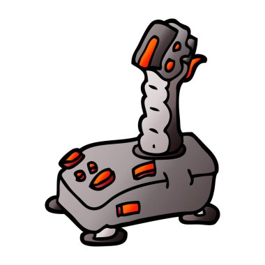 vektör degrade illüstrasyon karikatür oyun çubuğu