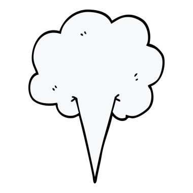 çizgi film doodle hava bora