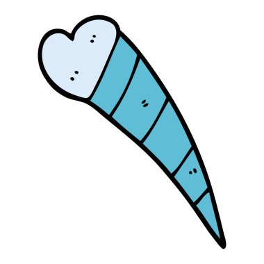 çizgi film çekim kalp dekoratif unsur doodle