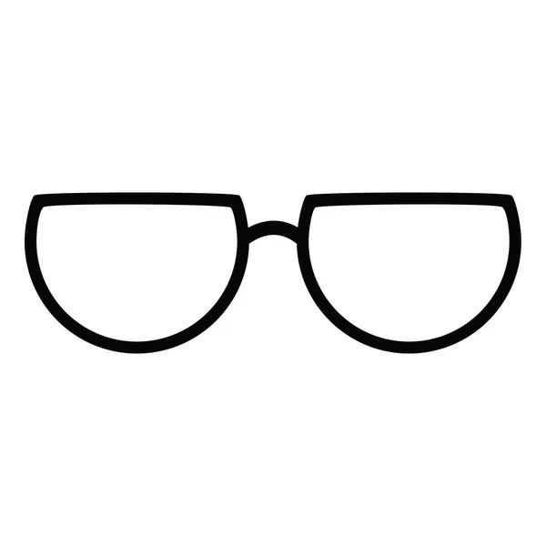 Óculos Ilustração Vetorial Gráfica Ícone — Vetor de Stock