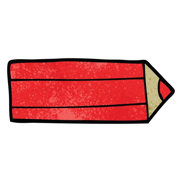 Dessin Animé Doodle Crayon Couleur — Image vectorielle