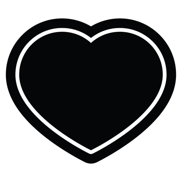 Иконка Символом Сердца — стоковый вектор