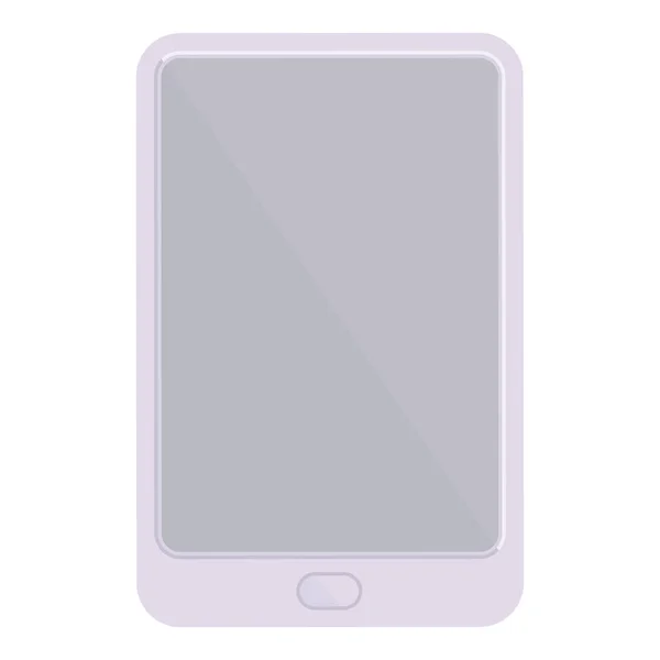 Illustrazione Colori Piatta Tablet — Vettoriale Stock