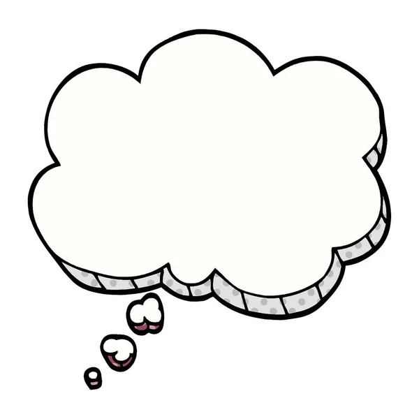 Kreslený Doodle Výraz Bublina — Stockový vektor