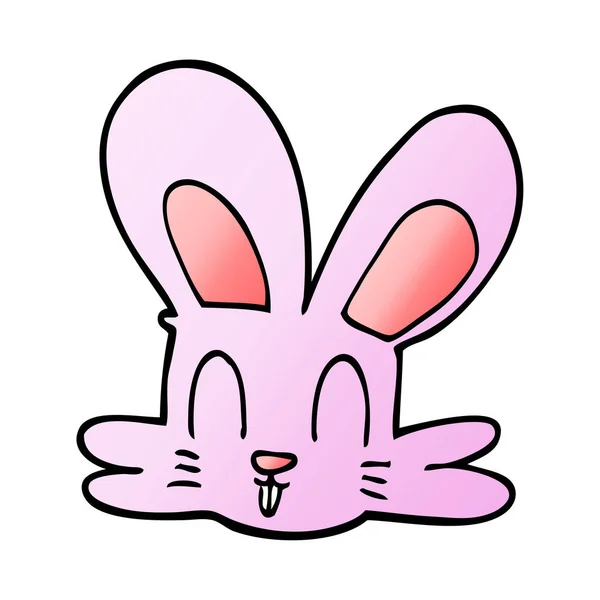 Dessin Animé Doodle Lapin Mignon — Image vectorielle