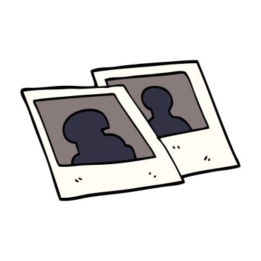 çizgi film doodle anlık fotoğraf