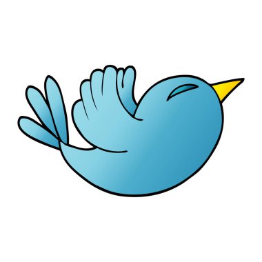 karikatür hayvan, renkli vektör çizim doodle