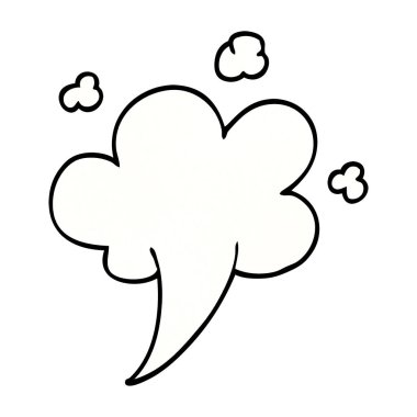 çizgi film doodle hava bora