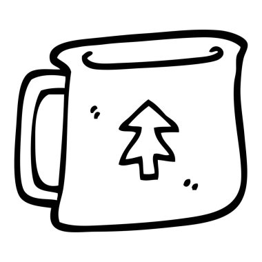 siyah beyaz çizgi film teneke kutu