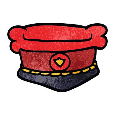 çizgi film doodle yangın chiefs şapka