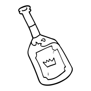 çizim karikatür alkollü içki