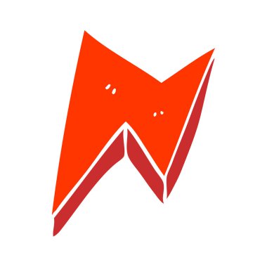 çizgi film doodle yangın cıvata