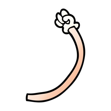 çizgi film doodle retro el hareketleri