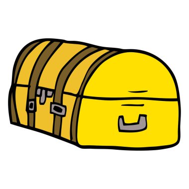 çizgi film doodle seyahat göğüs