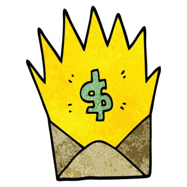 çizgi film doodle beklenmedik ödeme kontrol