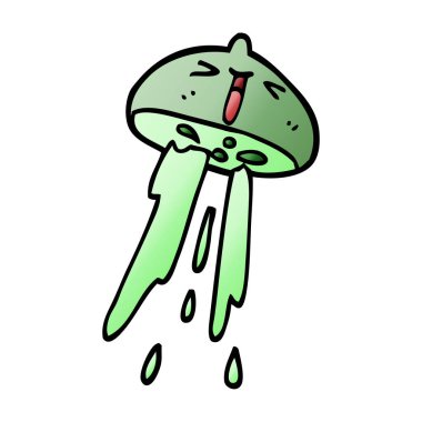 çizgi film doodle Narenciye meyve