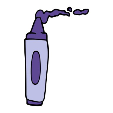 pastel boya boyama doodle çizgi film