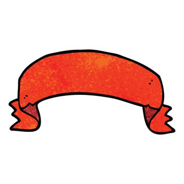 çizgi film doodle kaydırma afiş