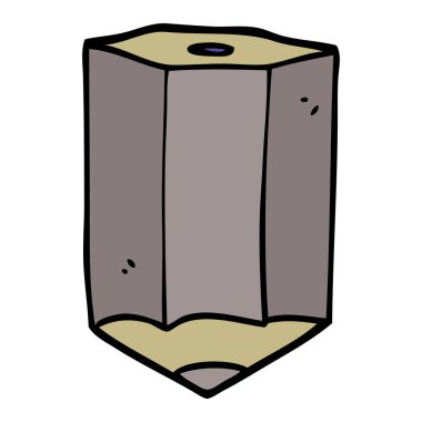 çizgi film doodle renkli kalem