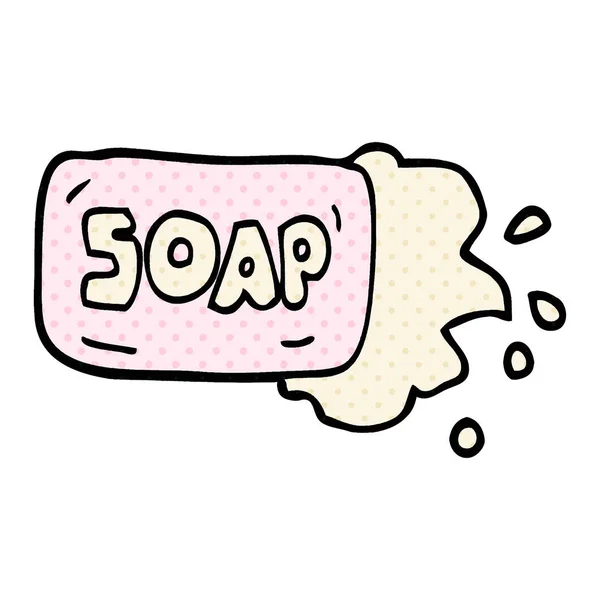 Kreskówka Doodle Bar Soap — Wektor stockowy