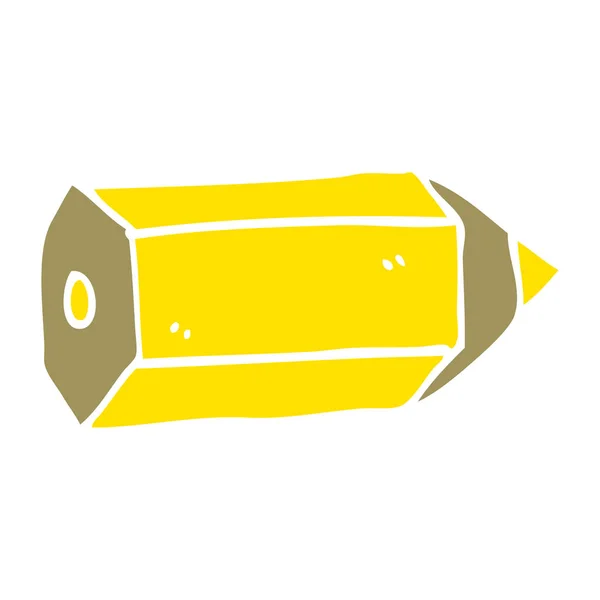 Dessin Animé Doodle Crayon Couleur — Image vectorielle