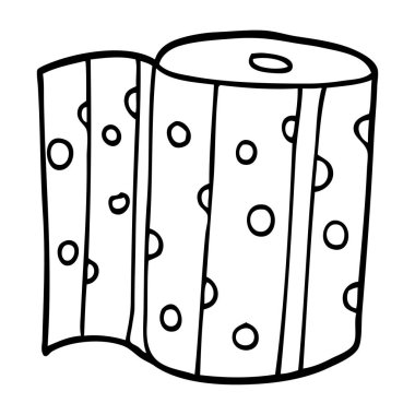 çizim karikatür mutfak rulo