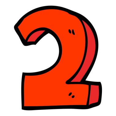 çizilmiş doodle tarzı çizgi film ikinci el