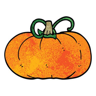 çizgi film doodle kış kabak