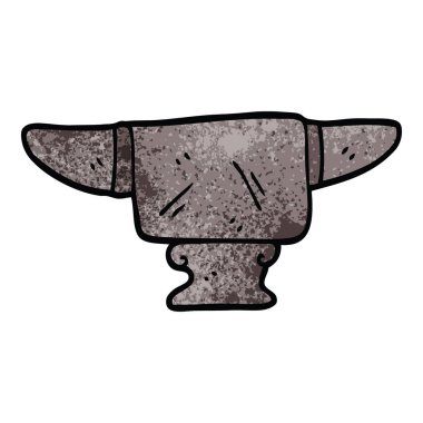 çizgi film doodle ağır eski örs