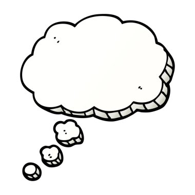 vektör degrade illüstrasyon karikatür konuşma balonu