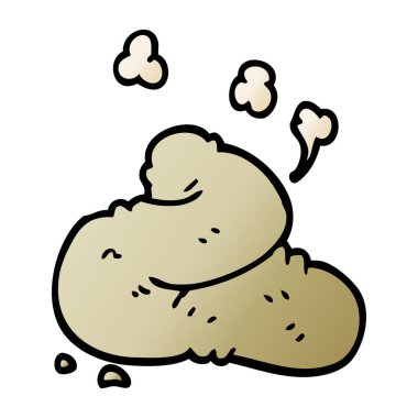 kaka, vektör, illüstrasyon karikatür doodle