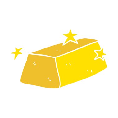 düz renk illüstrasyon altın