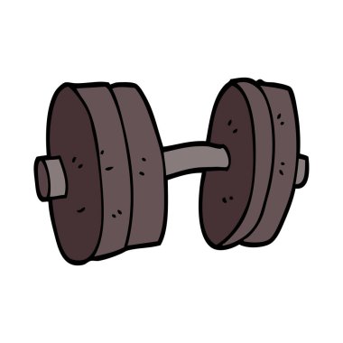 çizgi film doodle ağırlıkları illüstrasyon