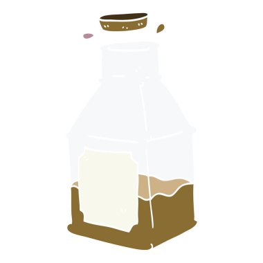 çizgi film doodle içki sürahi