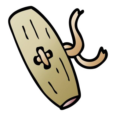 çizgi film doodle giyim, renkli vektör çizim