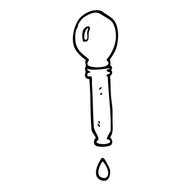 çizim karikatür pipet