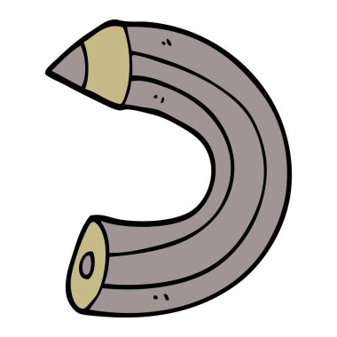 çizgi film doodle renkli kalem